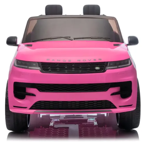 Auto Elettrica per Bambini Range Rover 24V 2 Posti Rosa Telecomando