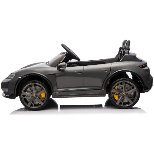 Auto Elettrica per Bambini Porsche Taycan 24V 2 Posti Grigio Bluetooth
