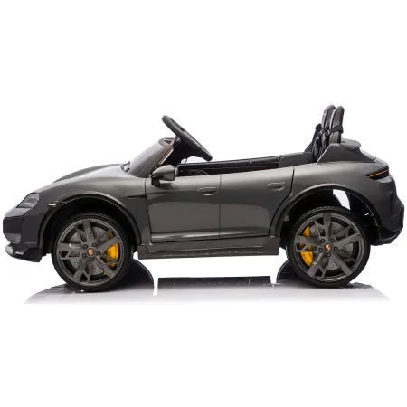 Auto Elettrica per Bambini Porsche Taycan 24V 2 Posti Grigio Bluetooth