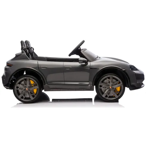 Auto Elettrica per Bambini Porsche Taycan 24V 2 Posti Grigio Bluetooth