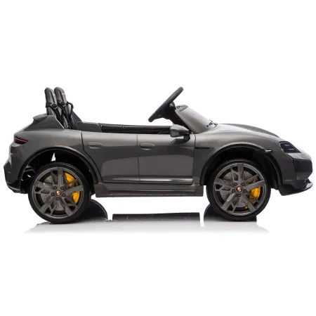 Auto Elettrica per Bambini Porsche Taycan 24V 2 Posti Grigio Bluetooth