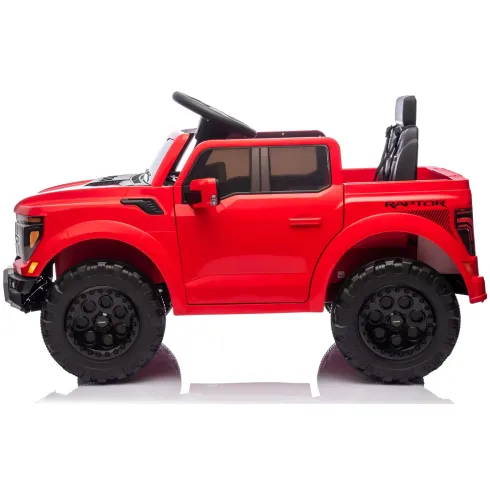 Auto Elettrica per Bambini Ford Raptor 12V Rosso Telecomando LED