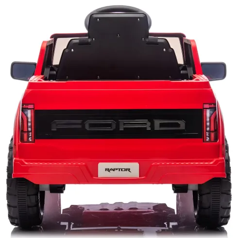Auto Elettrica per Bambini Ford Raptor 12V Rosso Telecomando LED