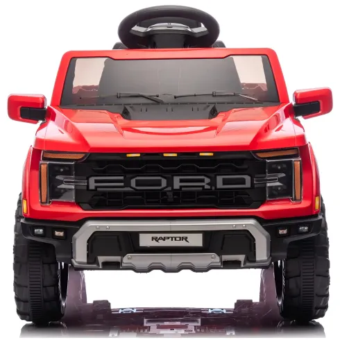Auto Elettrica per Bambini Ford Raptor 12V Rosso Telecomando LED