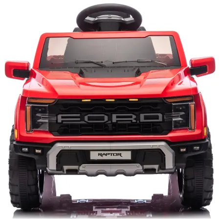Auto Elettrica per Bambini Ford Raptor 12V Rosso Telecomando LED