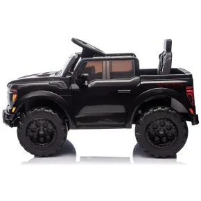 Auto Elettrica per Bambini Ford Raptor 12V Nero Telecomando LED 2