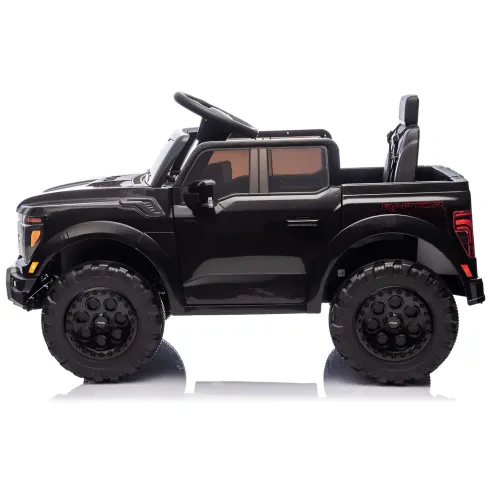 Auto Elettrica per Bambini Ford Raptor 12V Nero Telecomando LED