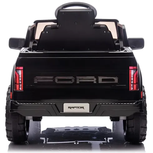Auto Elettrica per Bambini Ford Raptor 12V Nero Telecomando LED