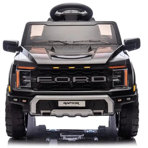Auto Elettrica per Bambini Ford Raptor 12V Nero Telecomando LED