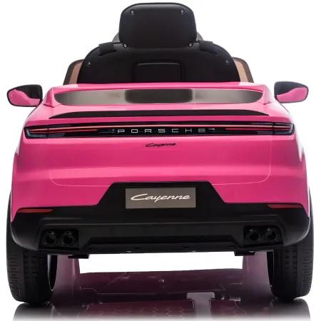 Auto Elettrica per Bambini Porsche Cayenne 12V Rosa Telecomando
