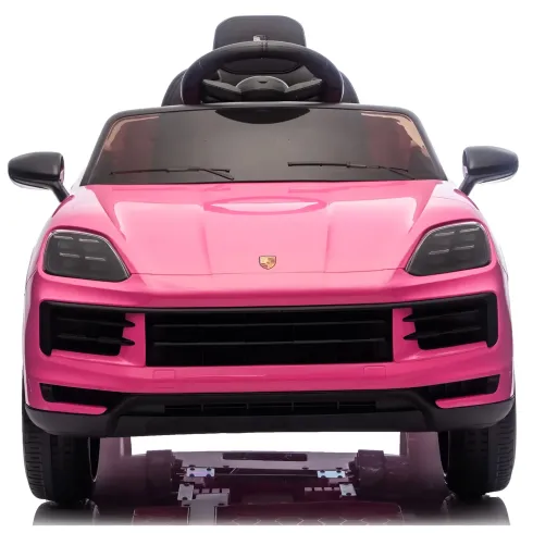 Auto Elettrica per Bambini Porsche Cayenne 12V Rosa Telecomando
