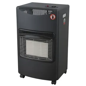 Stufa a Gas Infrarossi DCG 4200W Vano Bombola 15kg Portatile con Ruote