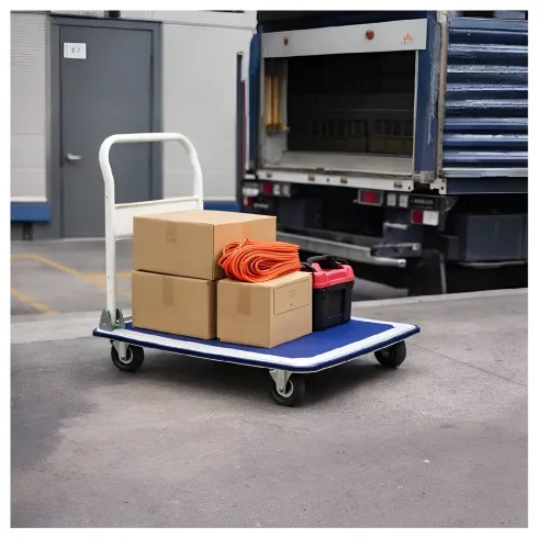 Carrello Trasporto a 4 Ruote Portatutto max 150 Kg