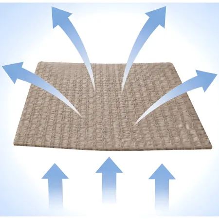 Telo Vela Ombreggiante 360x360 cm Tortora Quadrato da Esterno