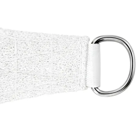 Telo Vela Ombreggiante 360x360 cm Bianco Quadrato da Esterno