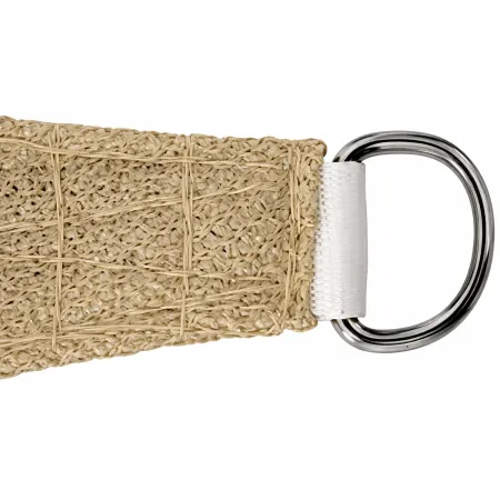 Telo Vela Ombreggiante 360x360 cm Beige Quadrato da Esterno