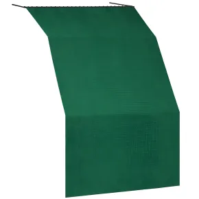 Tenda da Sole Cotone 140x300 Verde Lavabile Anelli Ganci Sacchetto