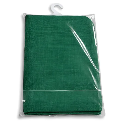 Tenda da Sole Cotone 140x300 Verde Lavabile Anelli Ganci Sacchetto