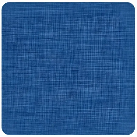 Tenda da Sole Cotone 140x300 Blu Lavabile Anelli Ganci Sacchetto
