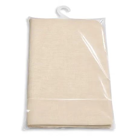 Tenda da Sole Cotone 140x350 Beige Lavabile Anelli Ganci Sacchetto