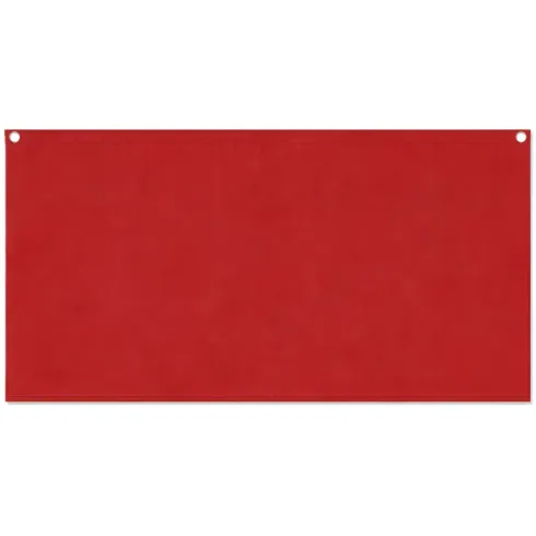 Telo Antisguardo Balcone 75x500 cm Rosso Ferrara Occhielli Alluminio