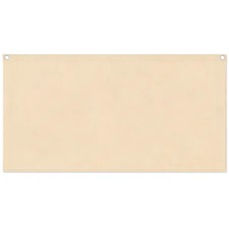 Telo Antisguardo Balcone 75x500 cm Beige PVC Occhielli Alluminio
