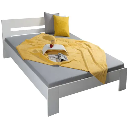 Struttura Letto Singolo 90x200 senza Doghe Bianco
