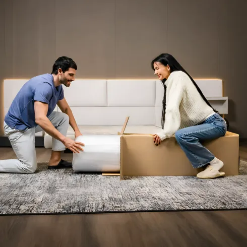 Materasso alla Francese Waterfoam 140x190 h18 Ortopedico Traspirante