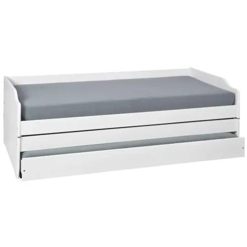 Divano Letto 90x200 3 Letti Singoli a Doghe Matrimoniale Estraibile Cameretta | BricoShop24