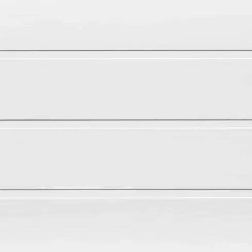 Letto Singolo Bianco con Cassettone Contenitore Estraibile da Cameretta
