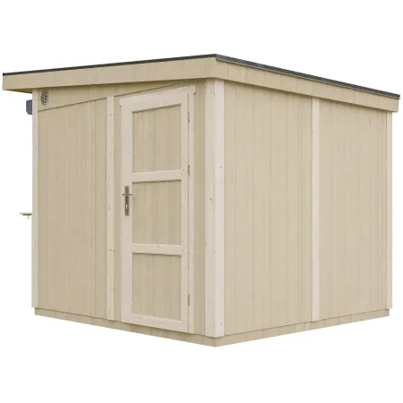 Chiosco in Legno 2x2 m Marrone a Pannelli LP SmartSide Mercatini Fiere