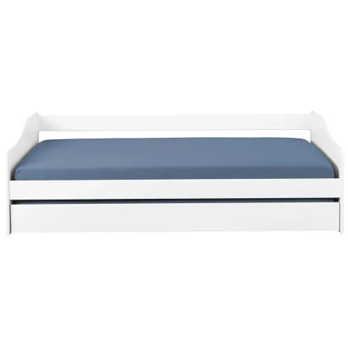 Letto Singolo con Cassettone Estraibile Contenitore Salvaspazio 90x190