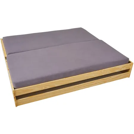 Divano Letto 90x200 3 Letti Singoli Posti una Matrimoniale Estraibile Cameretta | BricoShop24
