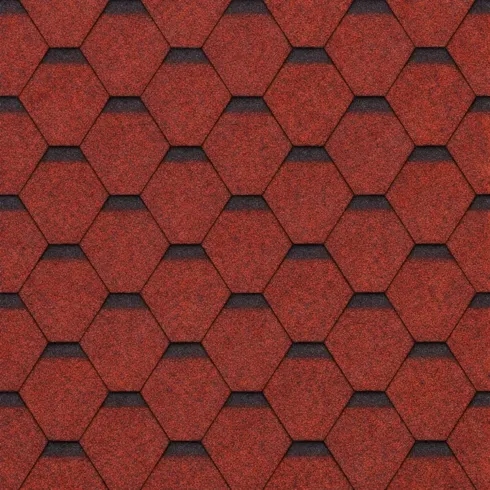 Tegole Bituminose Rosso per Copertura Tetto Garage da Esterno 24 m2