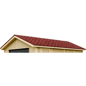 Tegole Bituminose Rosso per Copertura Tetto Garage da Esterno 24 m2 2