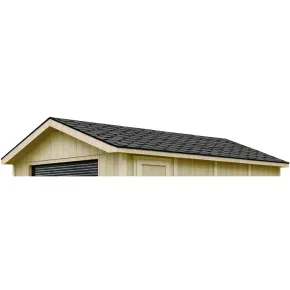 Tegole Bituminose Nero per Copertura Tetto Garage da Esterno 24 m2 2