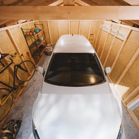 Garage in Legno 3x6 Box Auto Attrezzi da Esterno 21 m2 a Pannelli