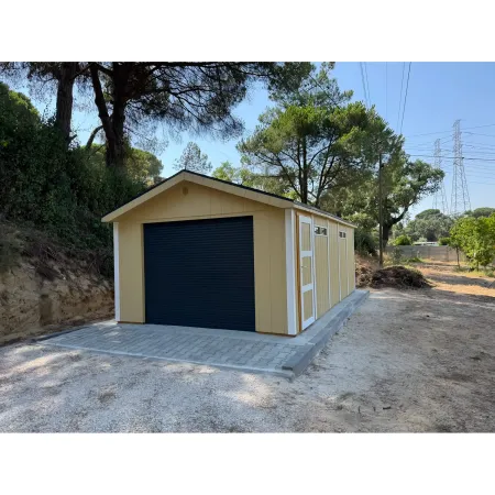 Garage in Legno 3x6 Box Auto Attrezzi da Esterno 21 m2 a Pannelli