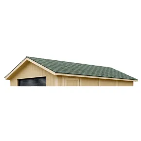 Tegole Bituminose Verde 27 m2 per Copertura Tetto Garage da Esterno 2