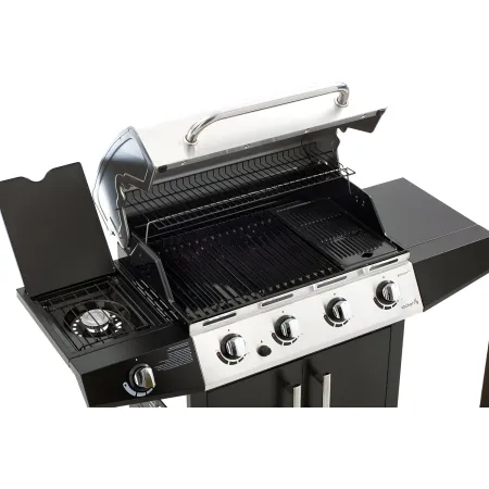 Barbecue a Gas con Pietra Lavica Australiano 3 Bruciatori Fornello BBQ Coperchio | BricoShop24
