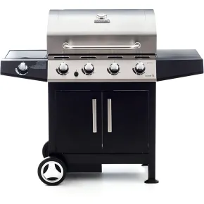 Barbecue a gas 4 fornelli inox con pietra lavica: il barbecue dei professionisti