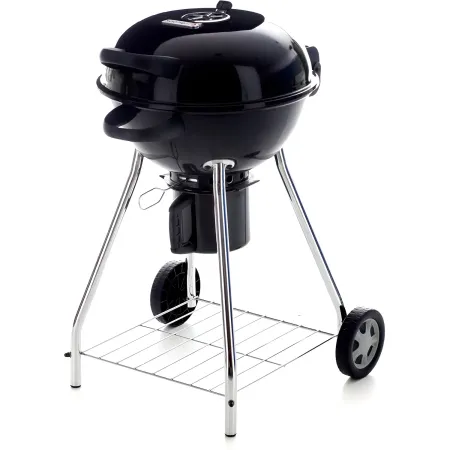 Barbecue a Carbone Rotondo Pupo Diam 47 Griglia Acciaio inox Grigliata 56x60xh82