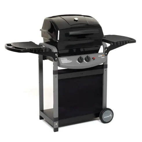 Barbecue a Gas 7.2 Kw 2 Bruciatori Griglia con Pietra Lavica BBQ da Giardino | BricoShop24