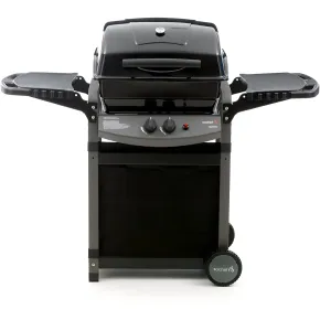 Barbecue a Gas 7.2 Kw 2 Bruciatori Griglia con Pietra Lavica BBQ da Giardino | BricoShop24