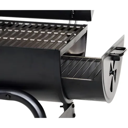 Barbecue a Carbonella Carbone Portatile Legna BBQ con Coperchio Griglia Ghisa | Bricoshop24
