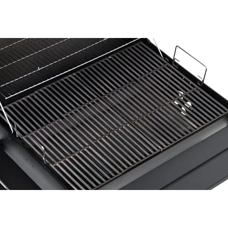 Barbecue a Carbonella Carbone Portatile Legna BBQ con Coperchio Griglia Ghisa | Bricoshop24