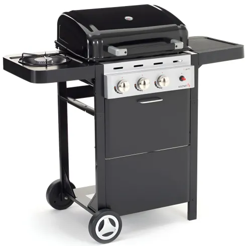 Barbecue a Gas BBQ Griglia con Coperchio Bruciatori Fornello Cottura Australiana | BricoShop24