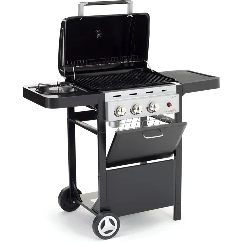 Barbecue a Gas BBQ Griglia con Coperchio Bruciatori Fornello Cottura Australiana | BricoShop24