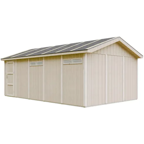 Garage in Legno 3x6 Miele Box Auto Attrezzi Esterno 21 m2 a Pannelli