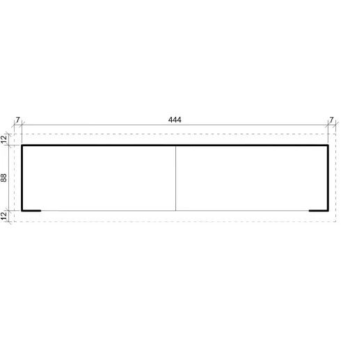 Legnaia da Esterno in Legno Grezzo 456x100x199 cm Tetto Impermeabile